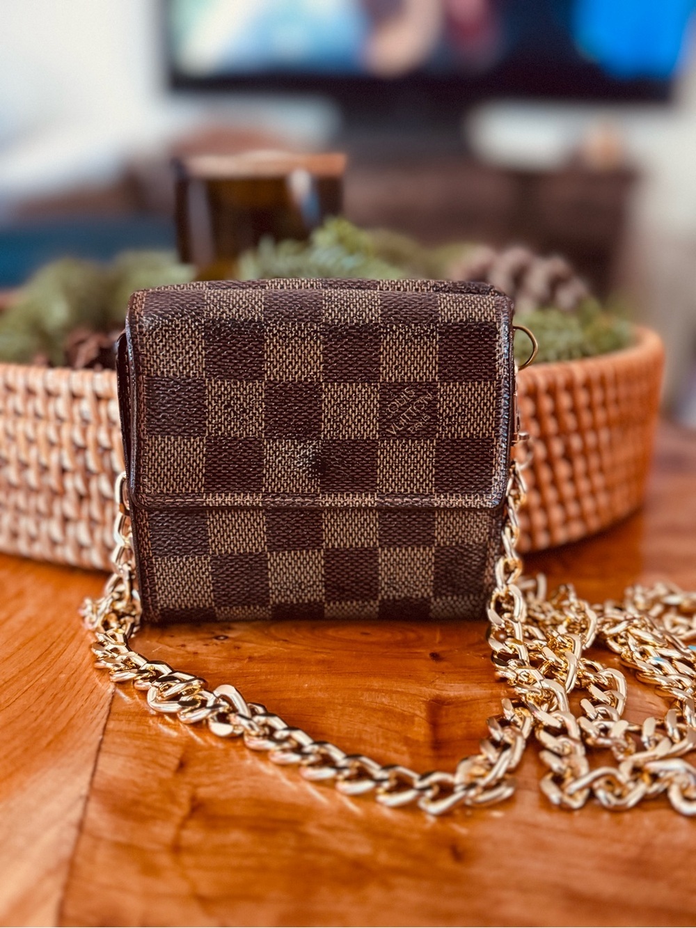 Just in 🔥Louis Vuitton Damier Portefeiulle Elise Trifold Wallet converted - Picture 4 of 16